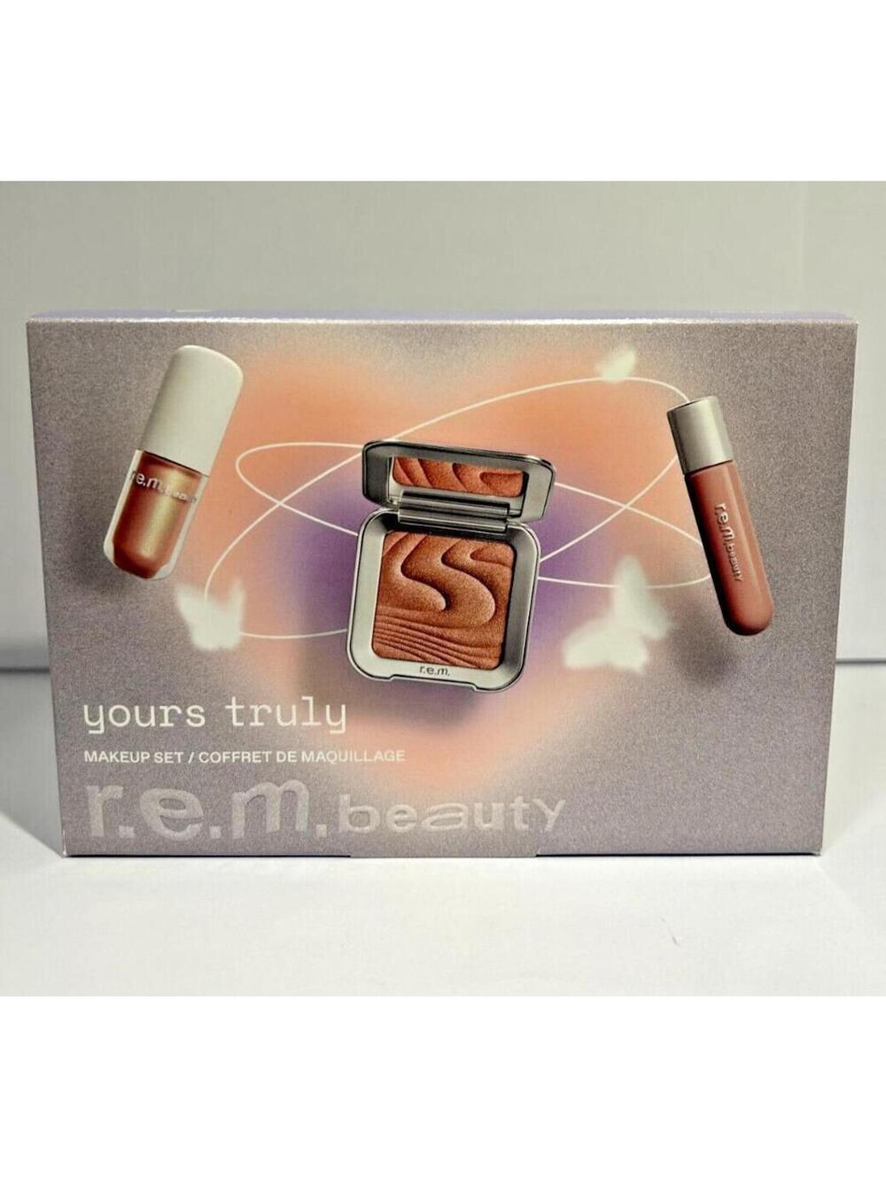 R.e.m Beauty Yours Truly 3 Piece Makeup Set-NIB